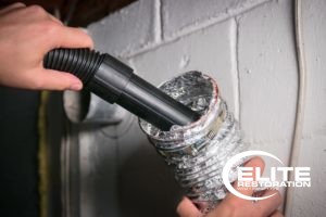 Cleaning Dryer Vent with Vacuum