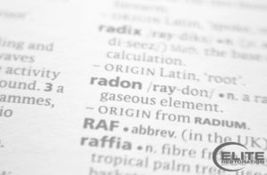 Radon dictionary entry